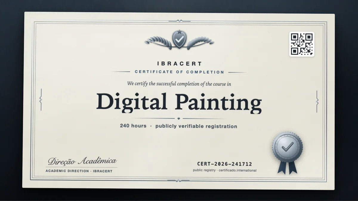 Cover of the Digital Painting course