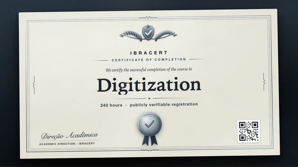Cover of the Digitization course