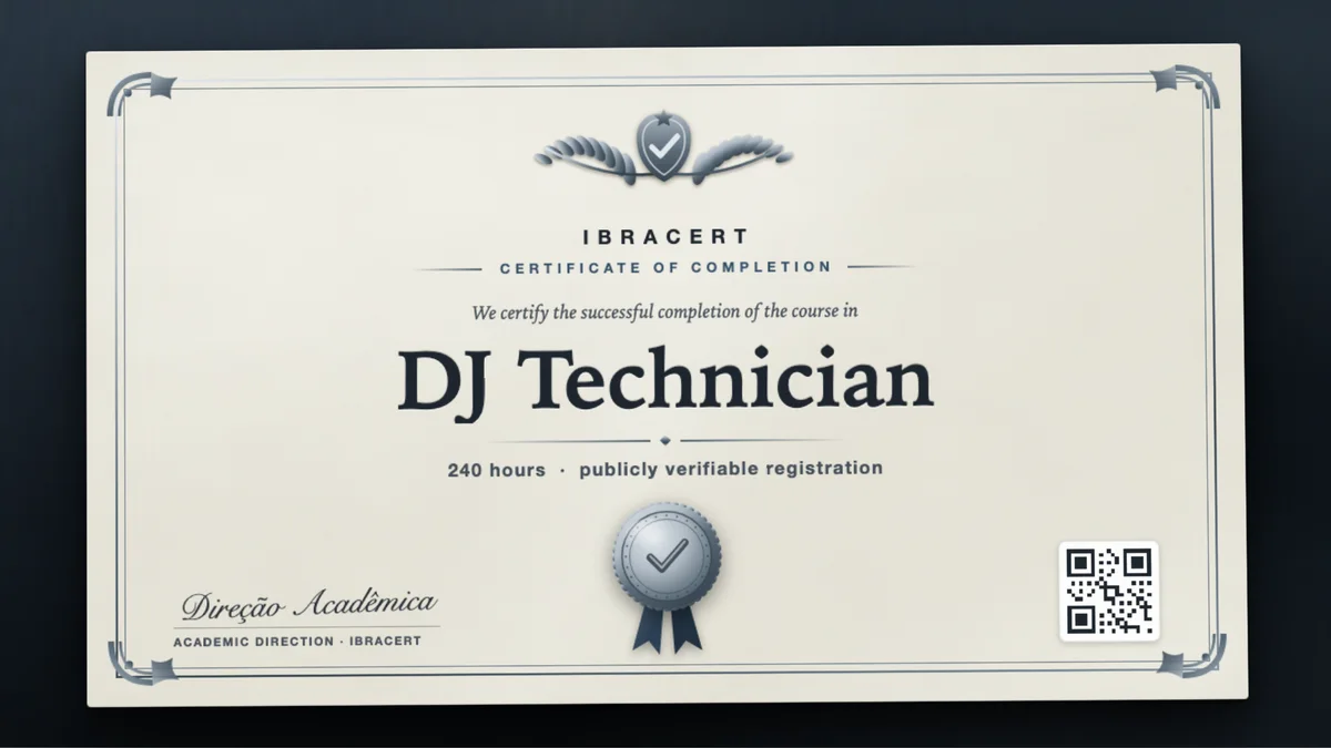 Cover of the DJ Technician course
