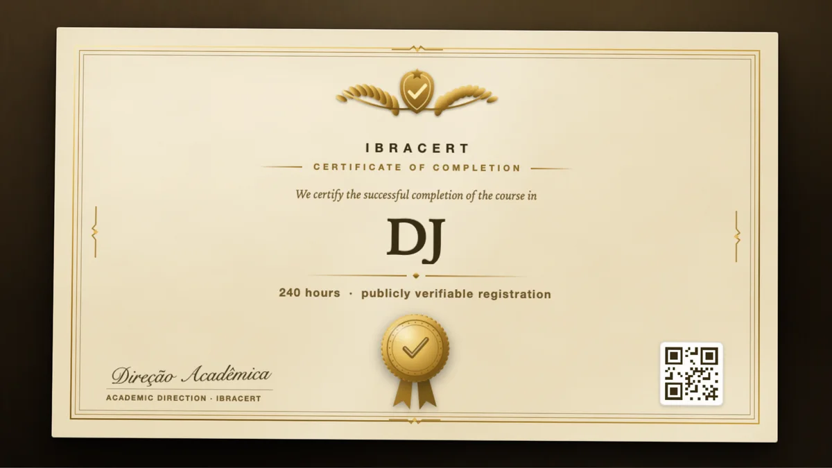 Cover of the DJ course