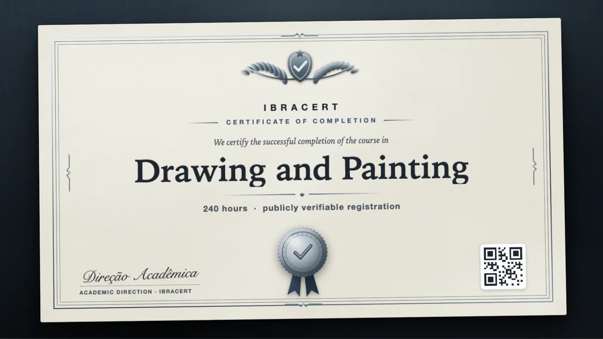 Cover of the Drawing and Painting course