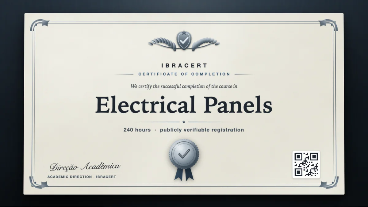 Cover of the Electrical Panels course