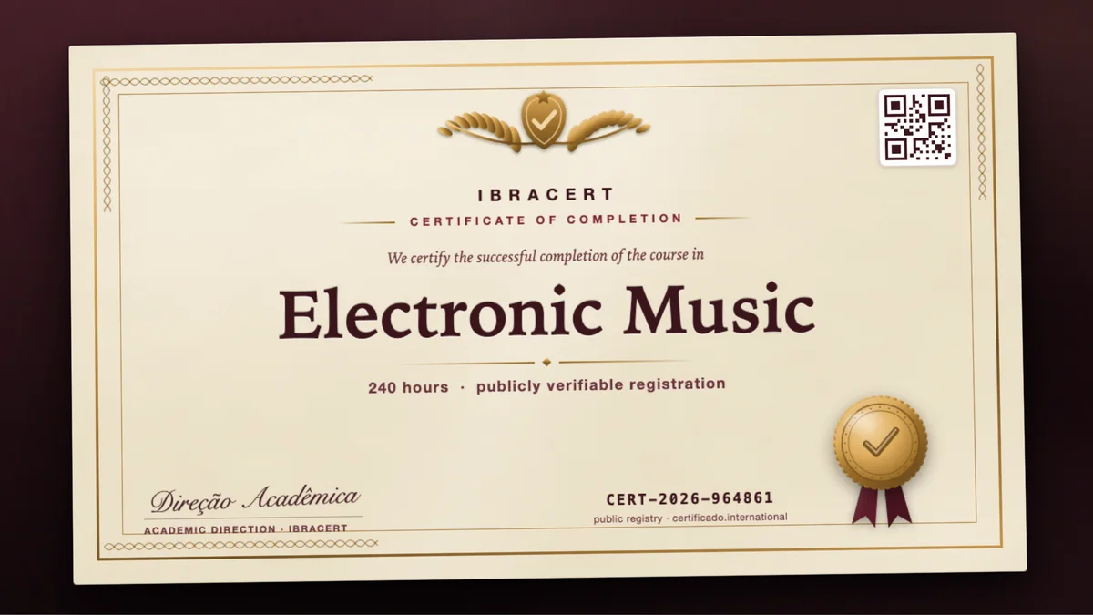 Cover of the Electronic Music course