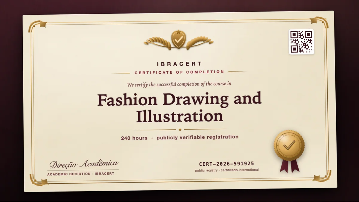 Cover of the Fashion Drawing and Illustration course