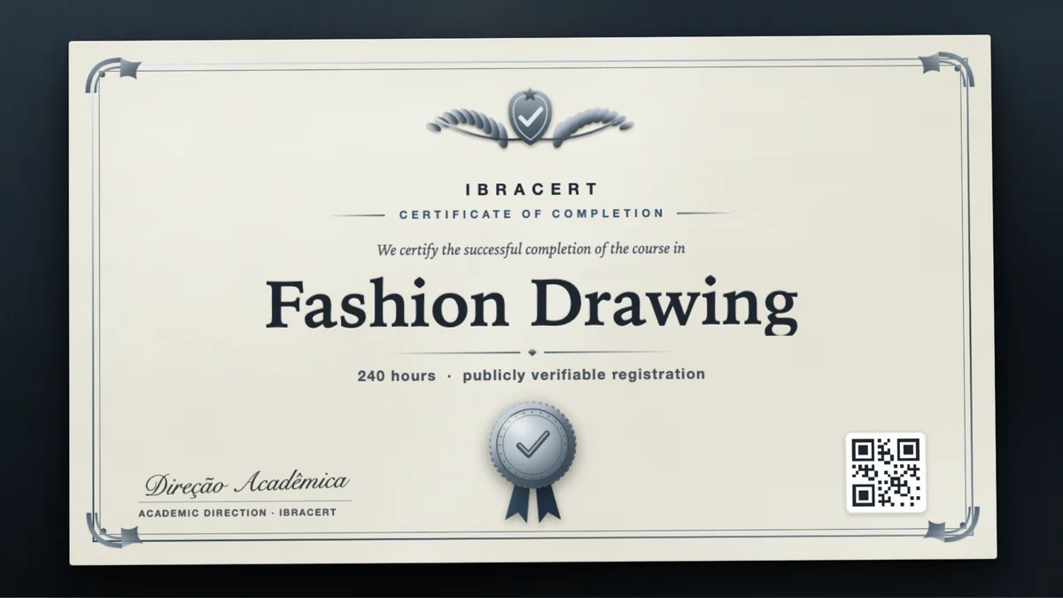 Cover of the Fashion Drawing course