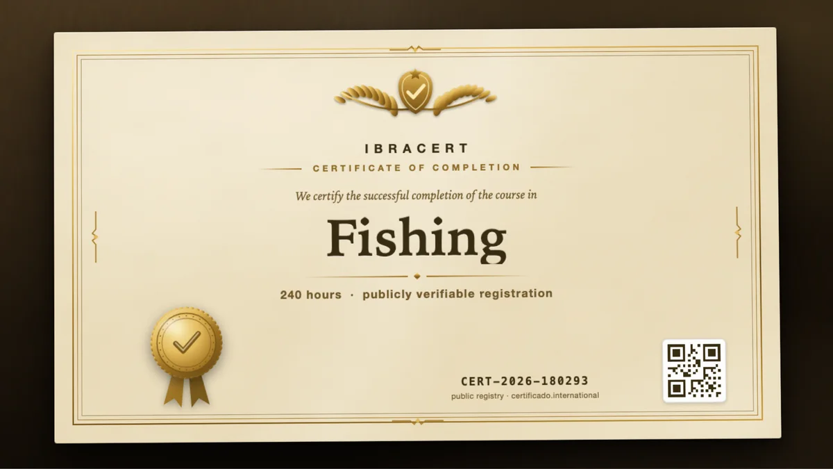 Cover of the Fishing course