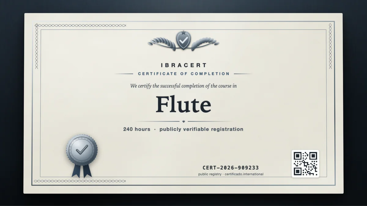 Cover of the Flute course