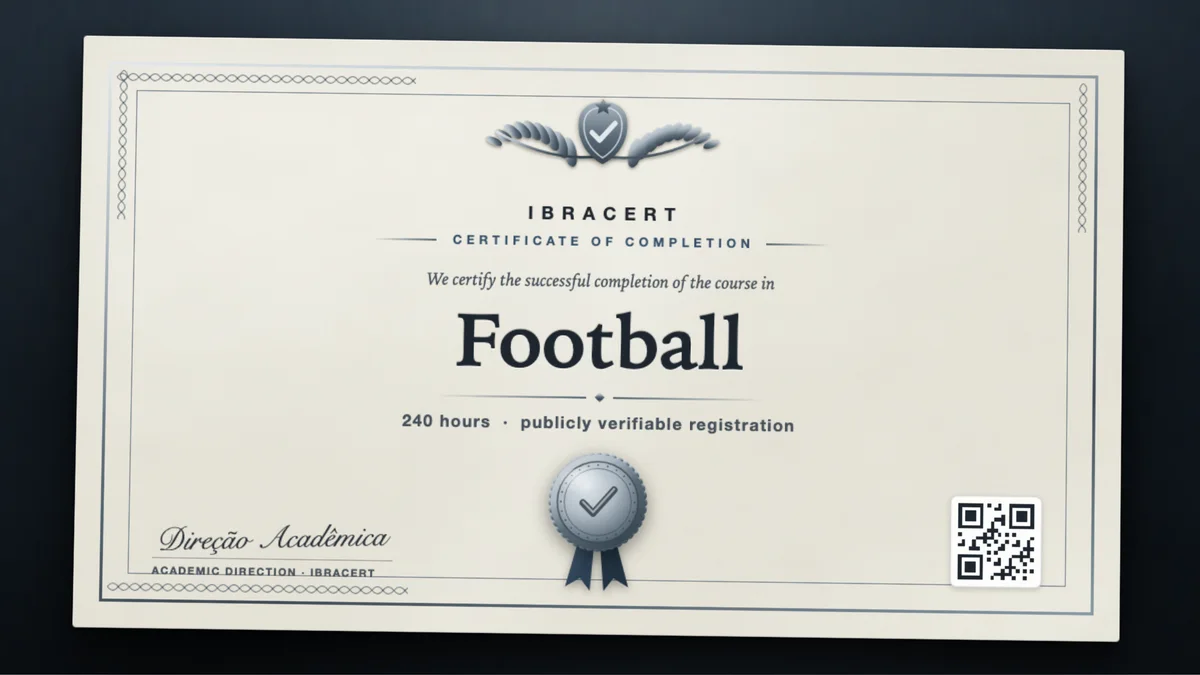 Cover of the Football course