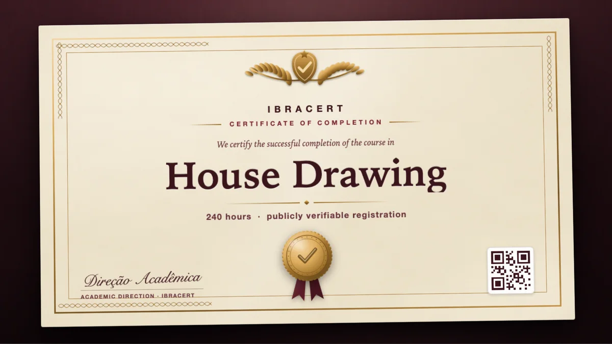 Cover of the House Drawing course