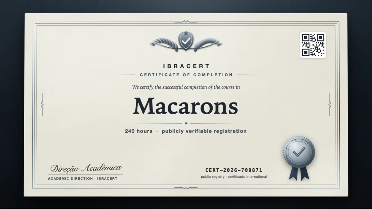 Cover of the Macarons course