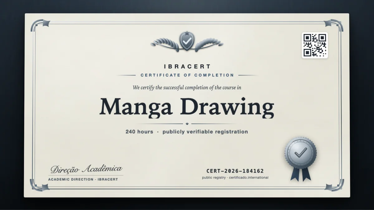 Cover of the Manga Drawing course