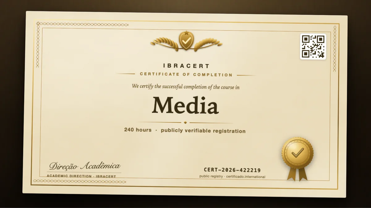 Cover of the Media course