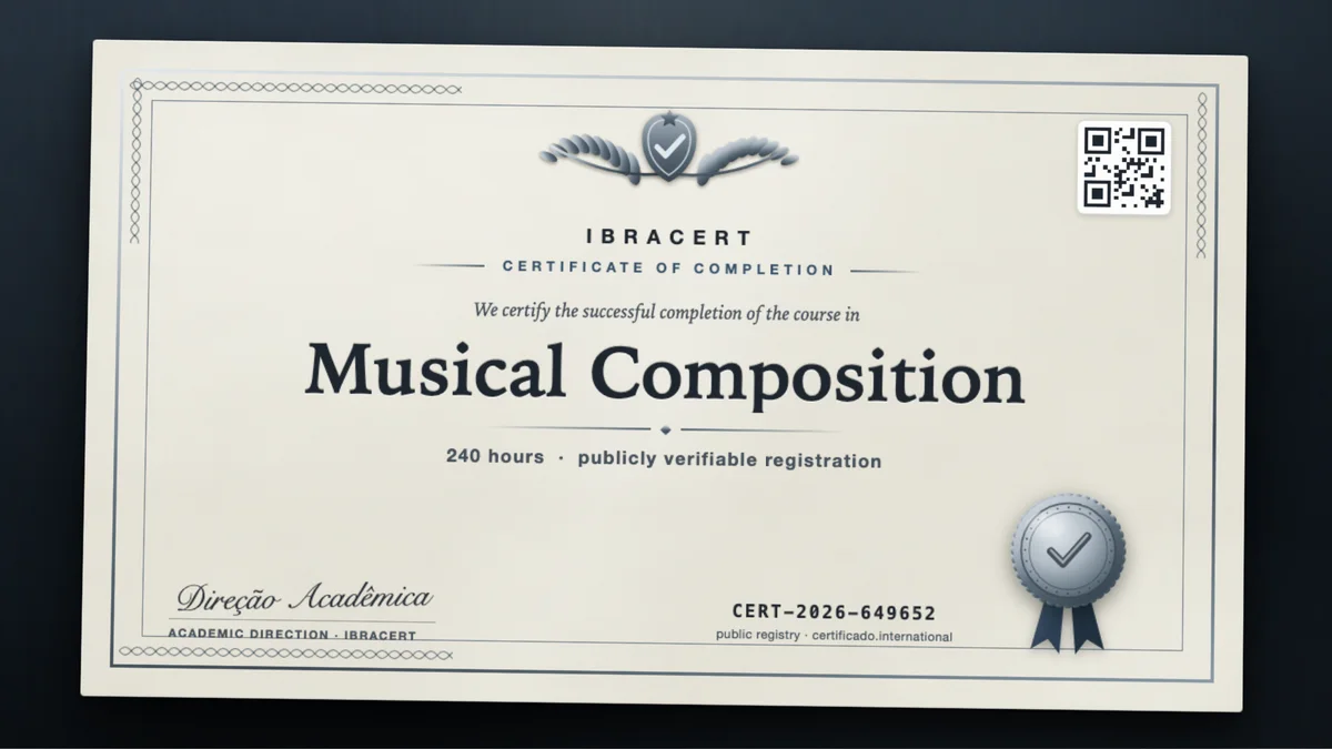 Cover of the Musical Composition course