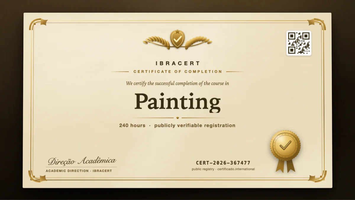 Cover of the Painting course