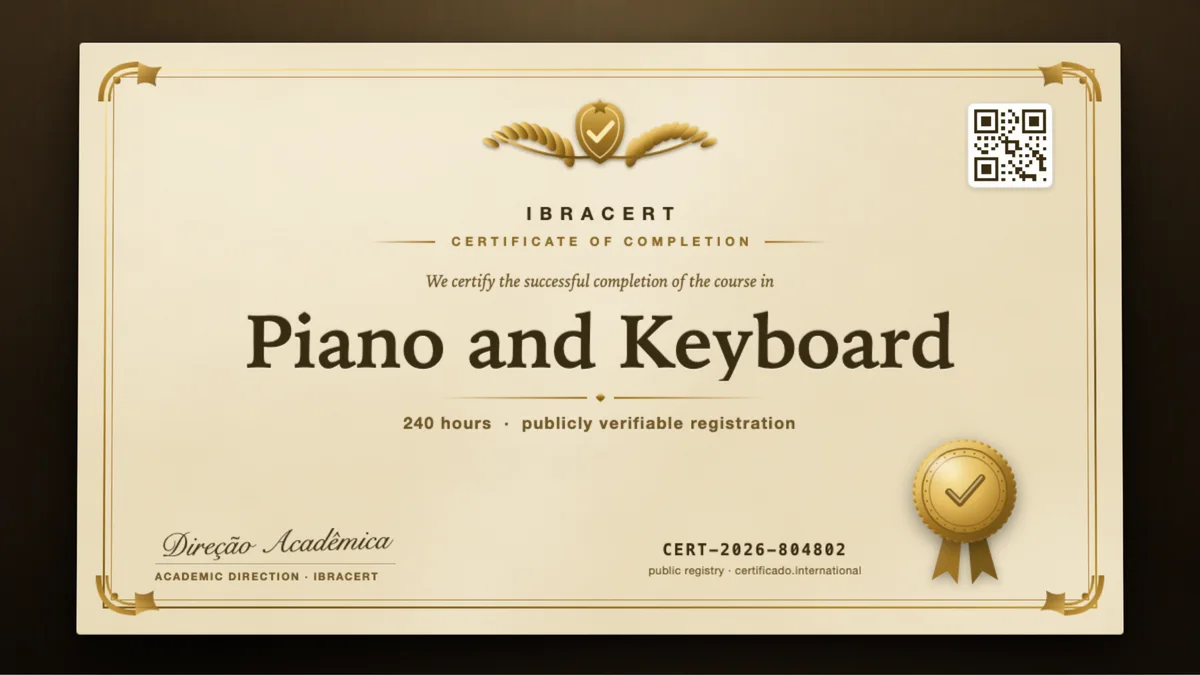 Cover of the Piano and Keyboard course