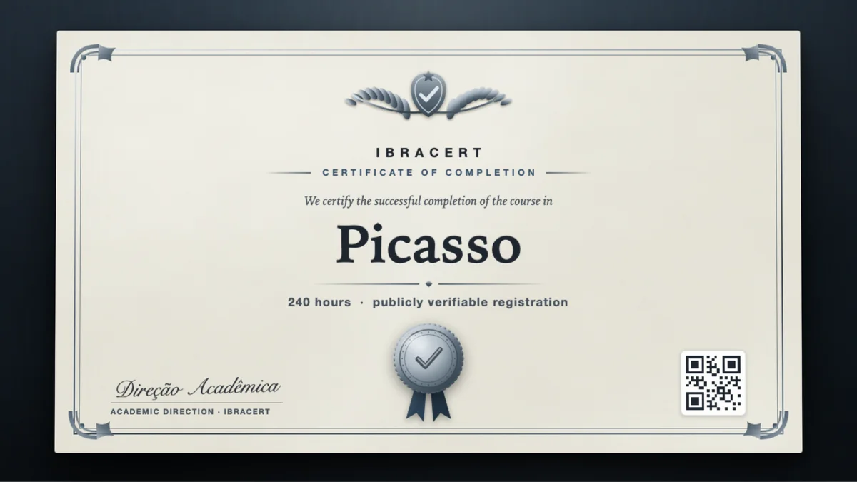 Cover of the Picasso course