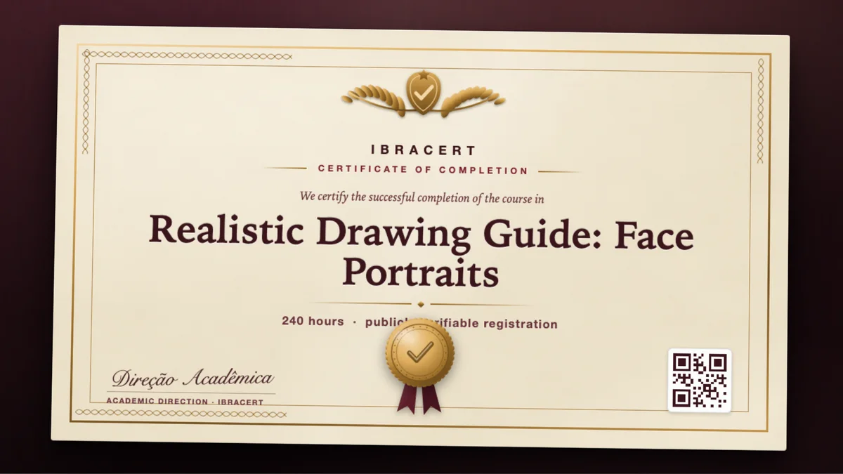 Cover of the Realistic Drawing Guide: Face Portraits course