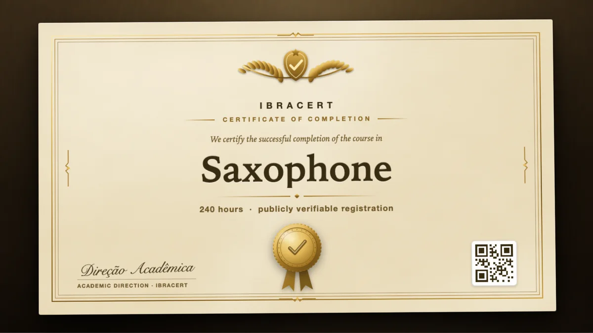 Cover of the Saxophone course