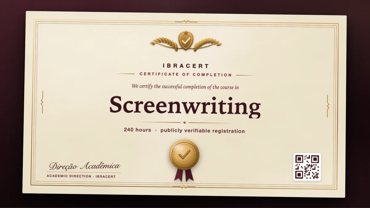 Cover of the Screenwriting course