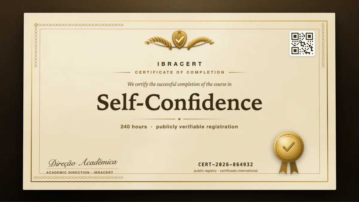 Cover of the Self-Confidence course