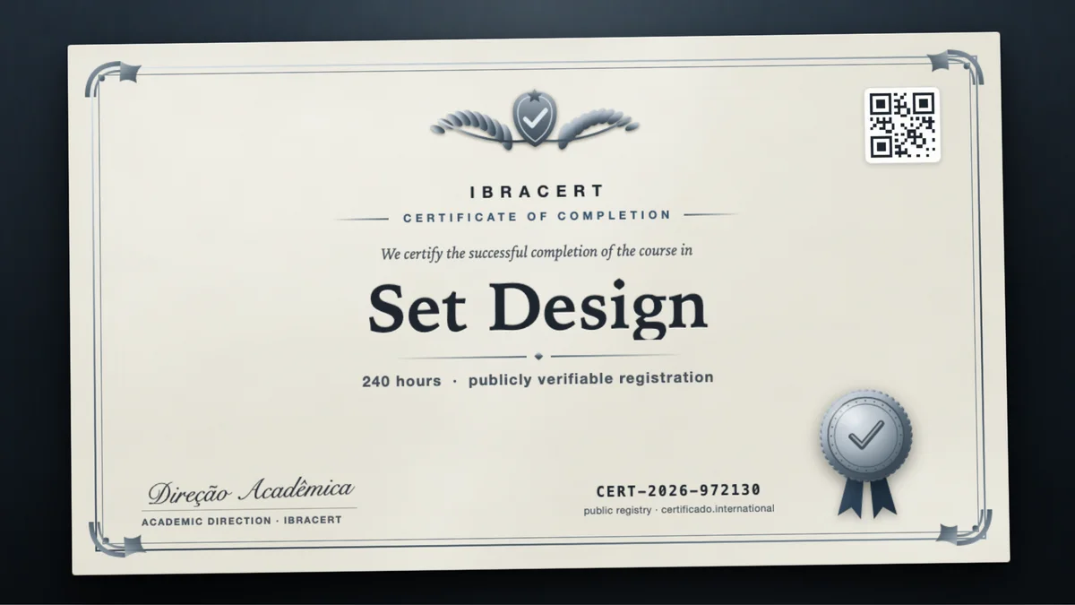 Cover of the Set Design course