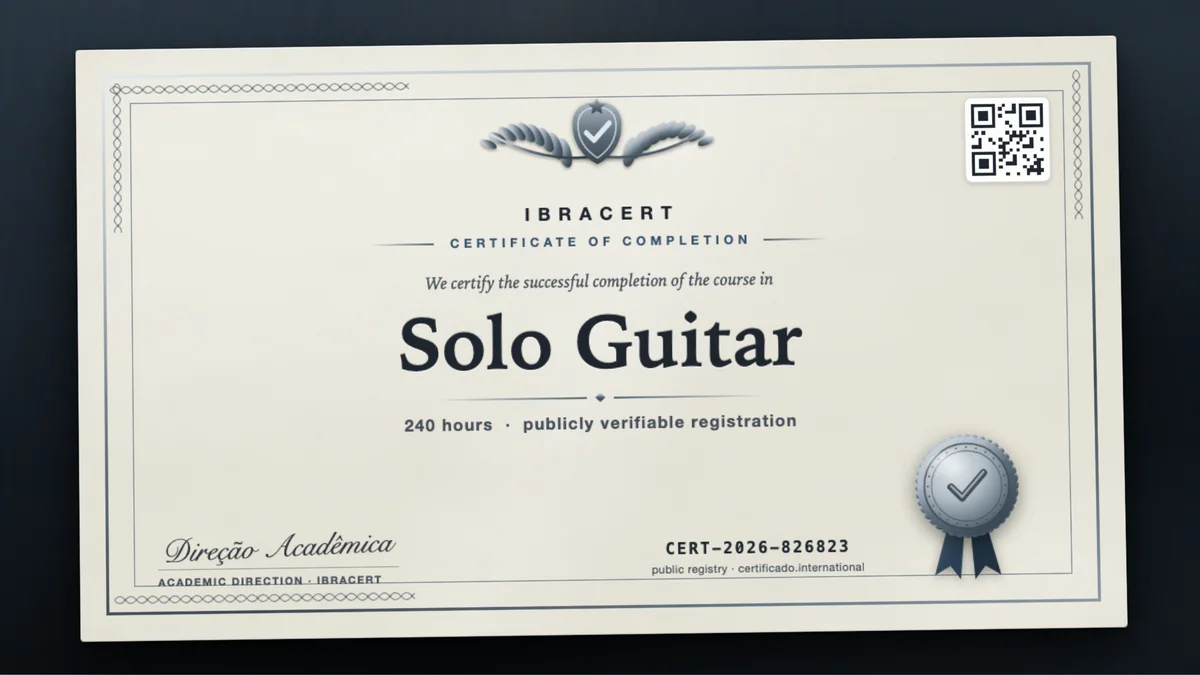 Cover of the Solo Guitar course