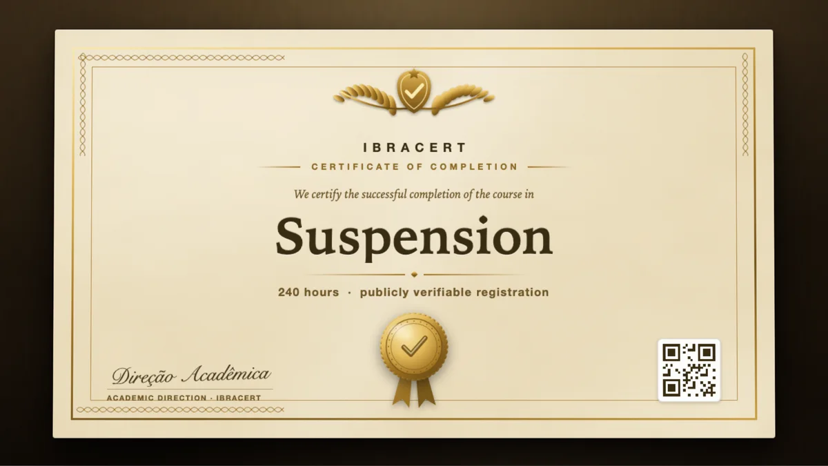 Cover of the Suspension course