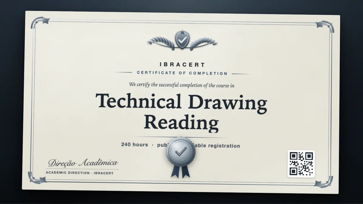 Cover of the Technical Drawing Reading course