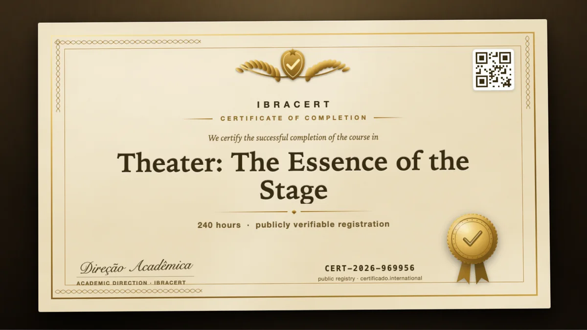 Cover of the Theater: The Essence of the Stage course