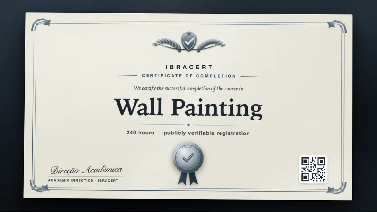 Cover of the Wall Painting course