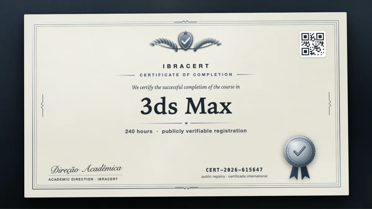 Cover of the 3ds Max course