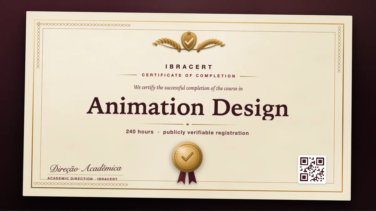 Cover of the Animation Design course
