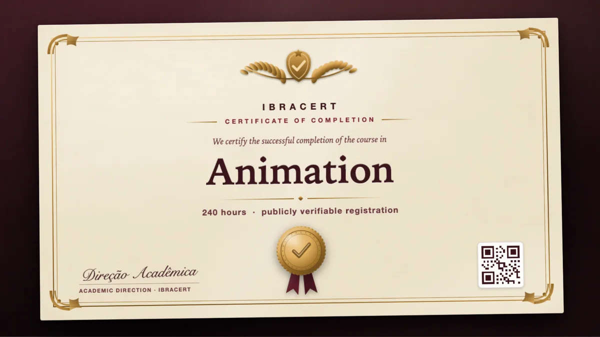 Cover of the Animation course