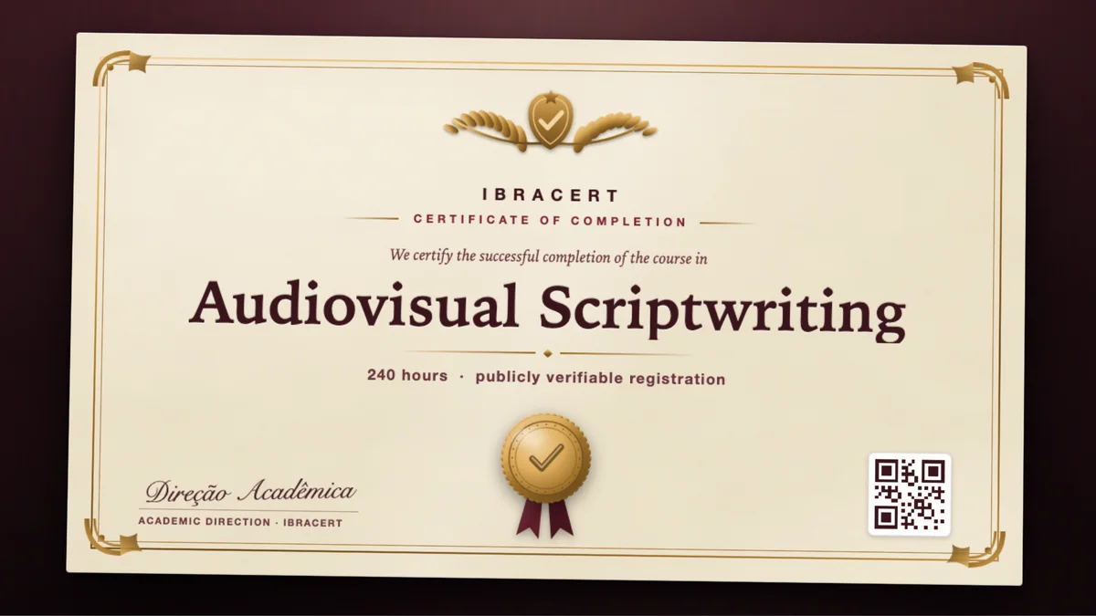 Cover of the Audiovisual Scriptwriting course