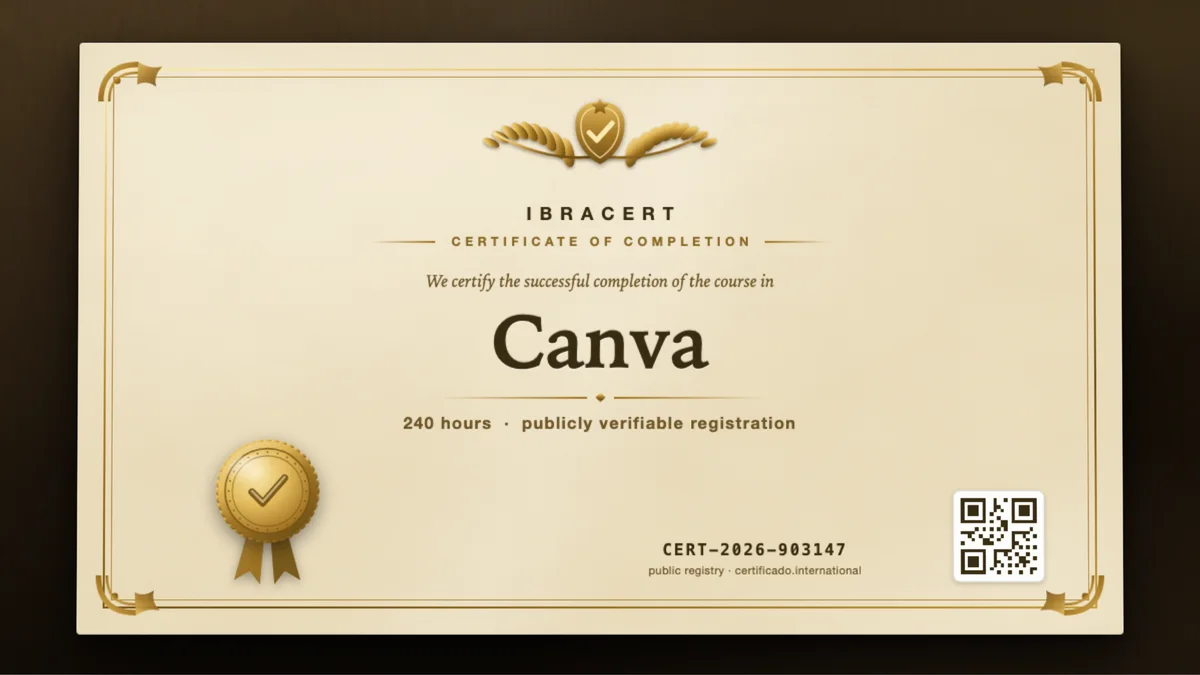 Cover of the Canva course