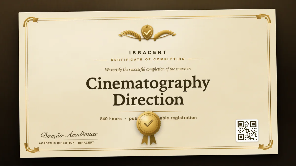 Cover of the Cinematography Direction course