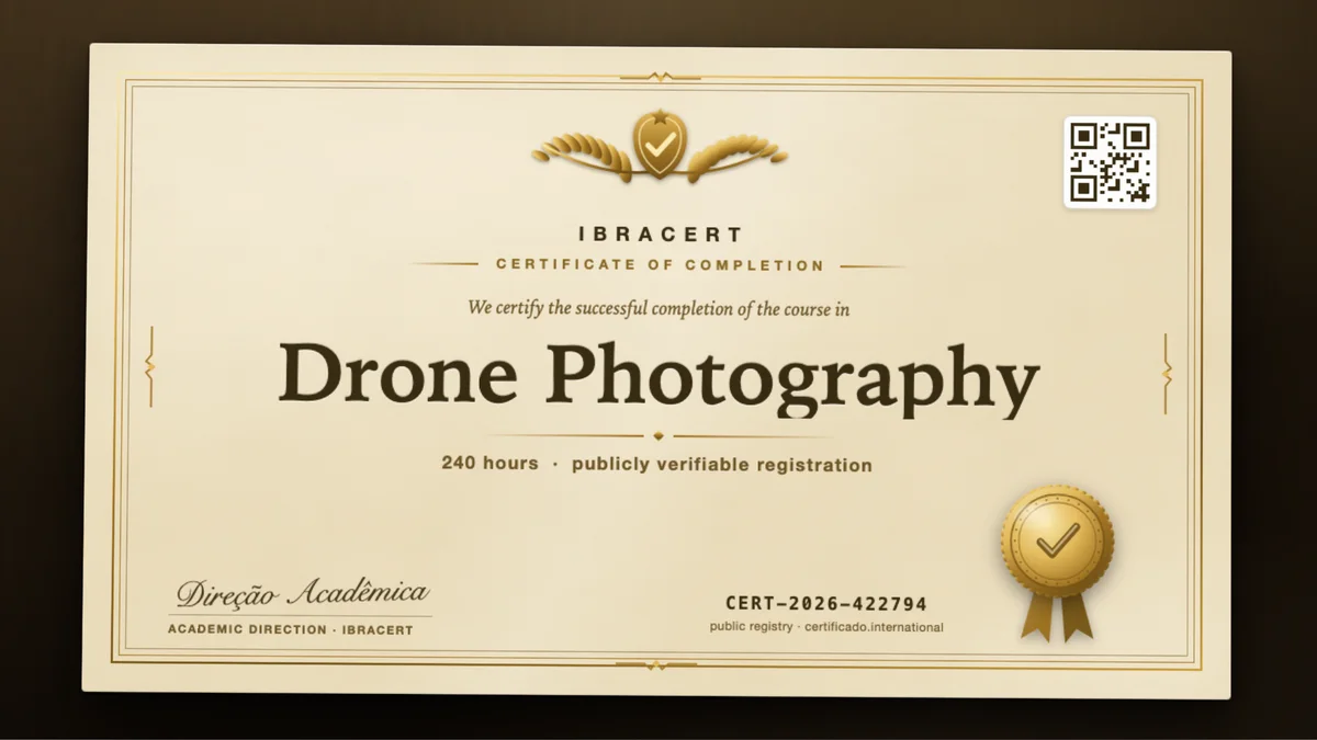 Cover of the Drone Photography course