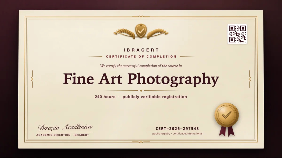 Cover of the Fine Art Photography course
