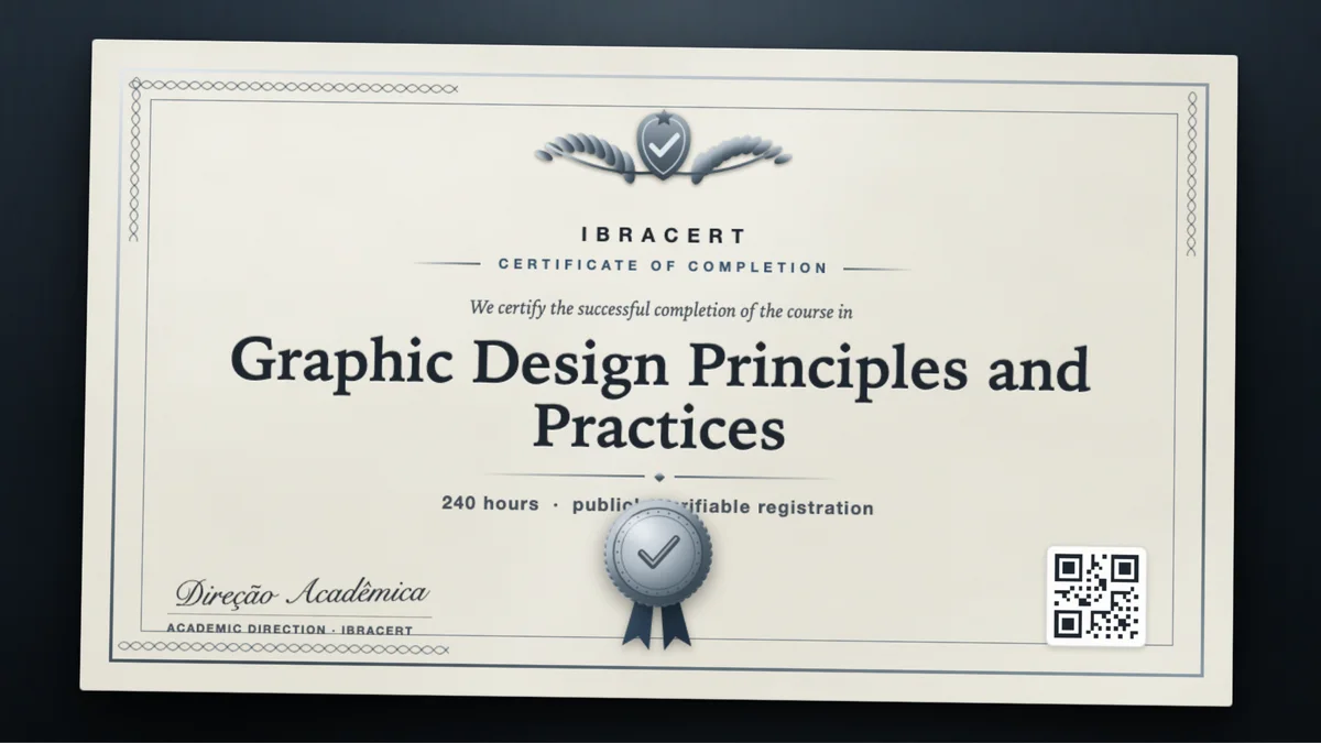 Cover of the Graphic Design Principles and Practices course