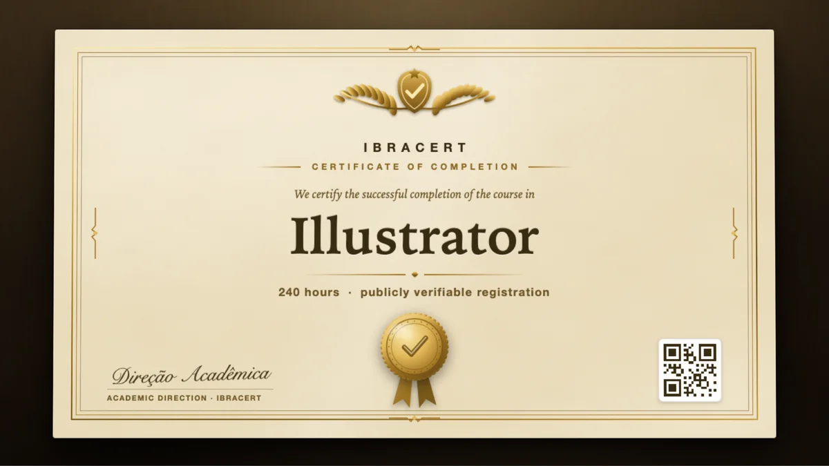 Cover of the Illustrator course