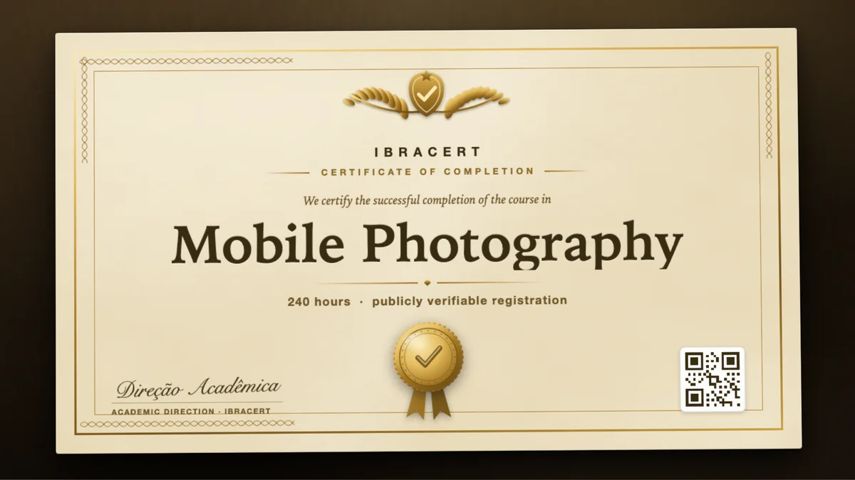 Cover of the Mobile Photography course