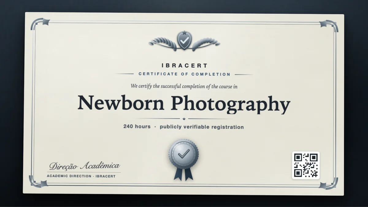 Cover of the Newborn Photography course