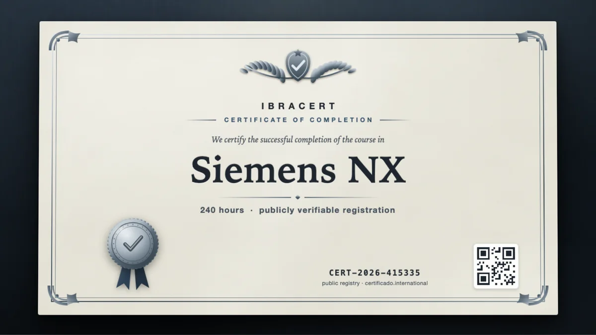Cover of the Siemens NX course