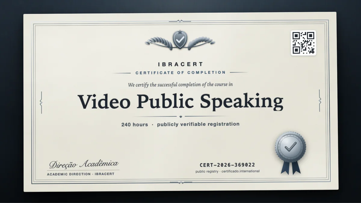 Cover of the Video Public Speaking course
