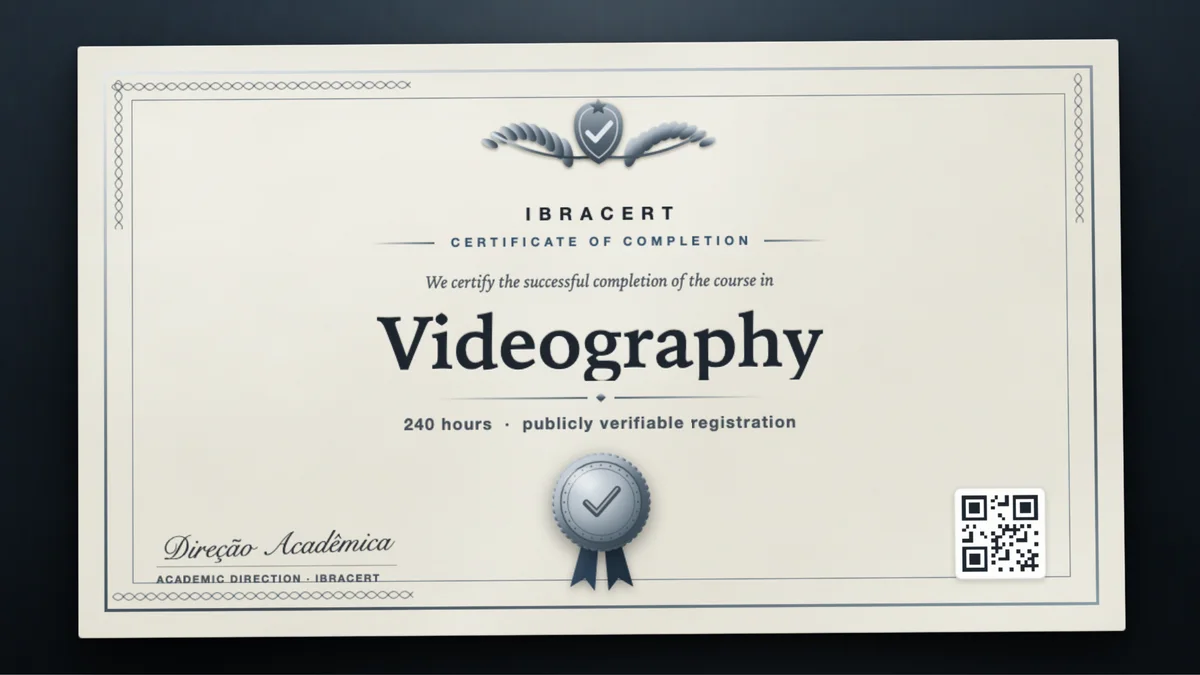 Cover of the Videography course