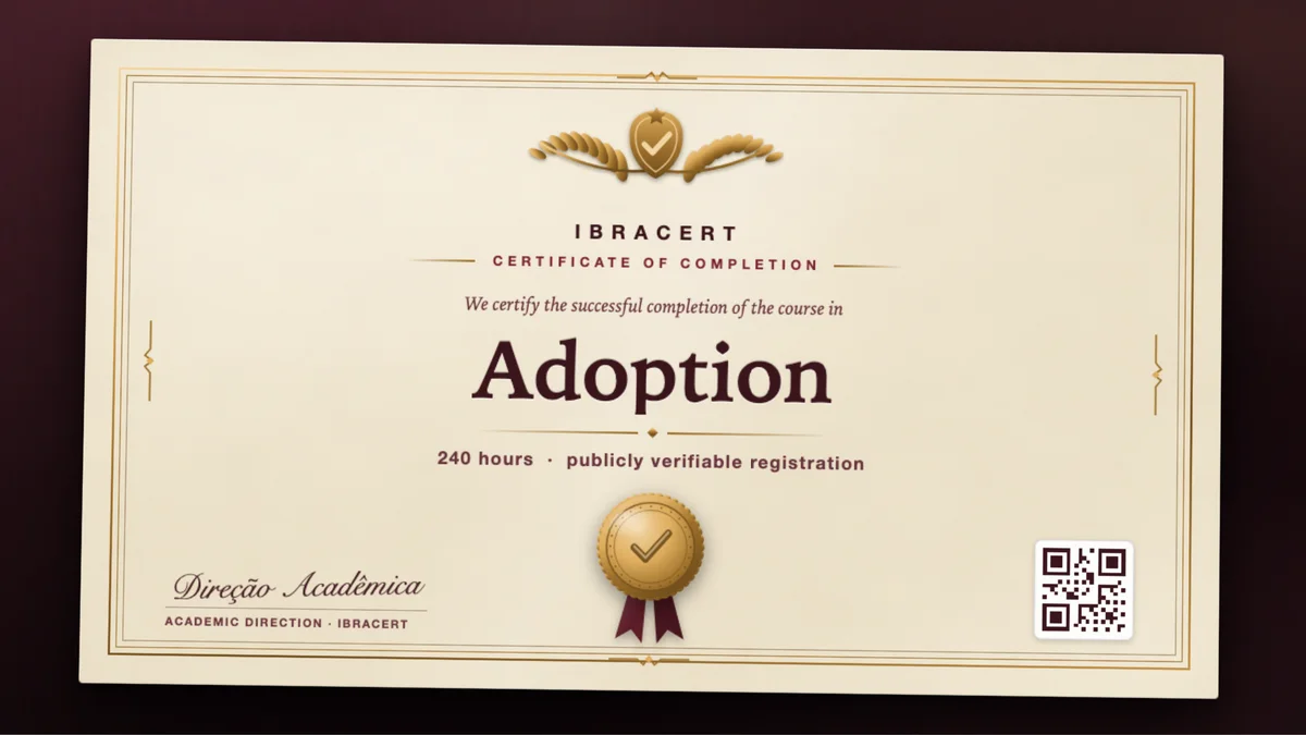 Cover of the Adoption course