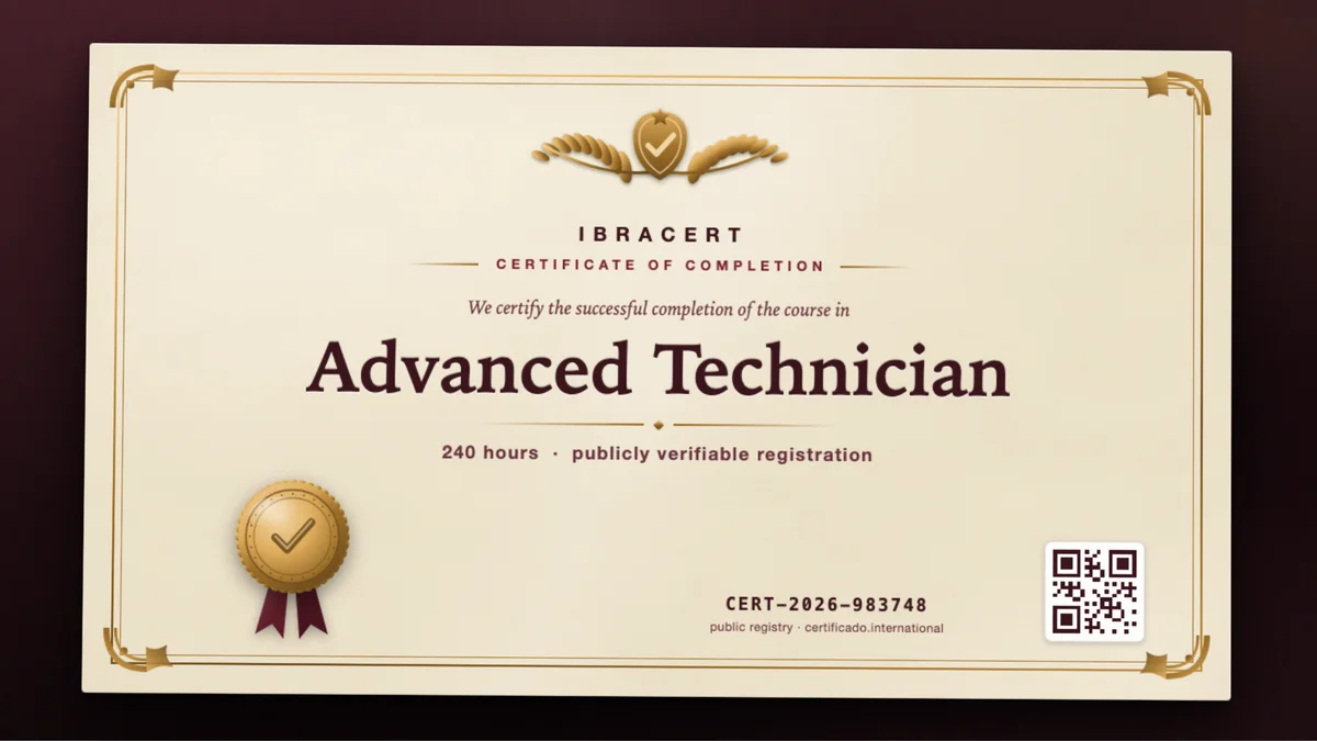Cover of the Advanced Technician course