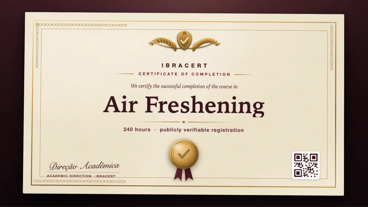Cover of the Air Freshening course