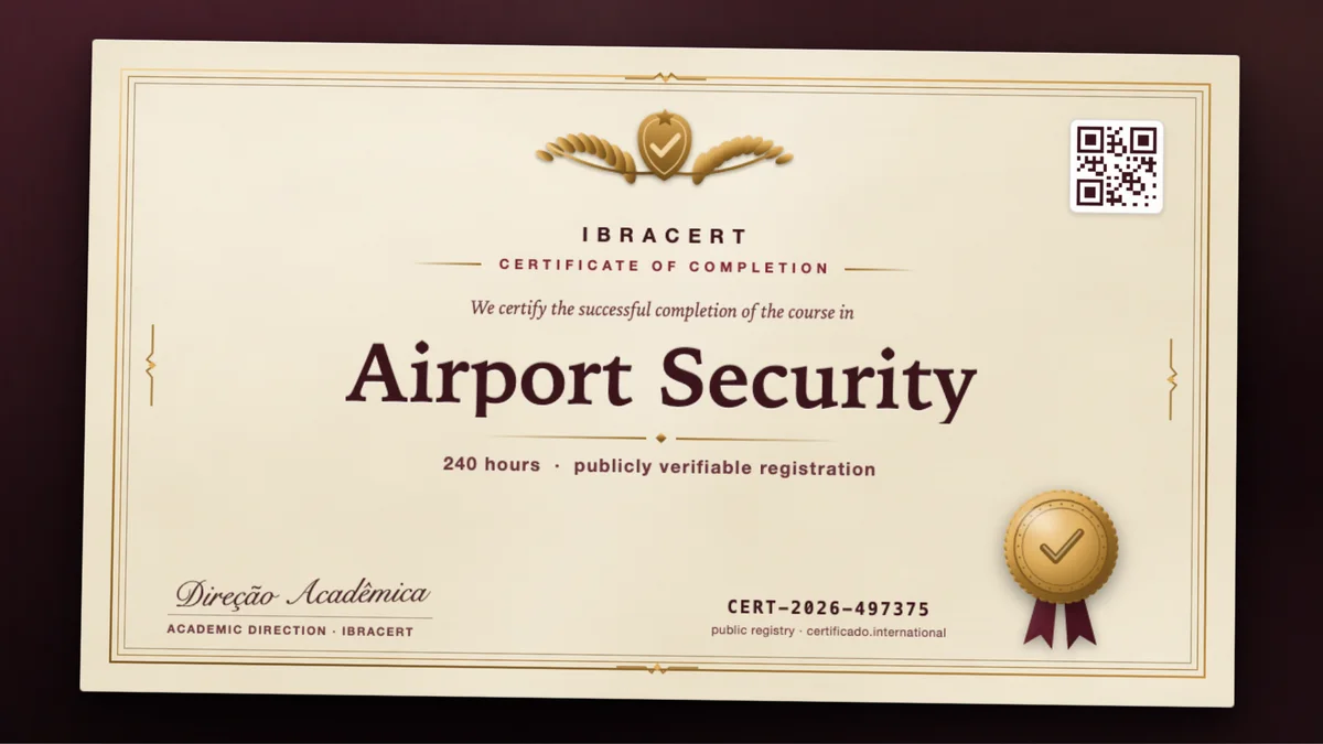Cover of the Airport Security course