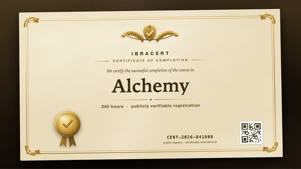 Cover of the Alchemy course